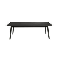 COUCHTISCH Fabio - Schwarz - 60/120/40 cm - Schwarz, Holz (60/120/40cm)