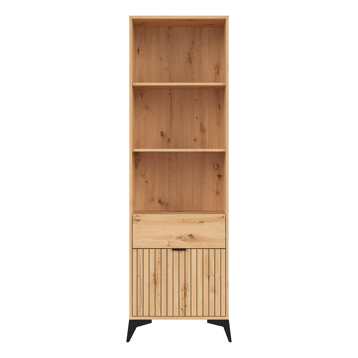 BÜCHERREGAL Mao Holz - Braun, Holzwerkstoff (60/197/41cm) - Petits-meubles