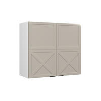 HÄNGESCHRANK Fame-Line GrauBeige 80 cm - Weiß/Grau, Holzwerkstoff (80/72/34.1cm) - Vicco