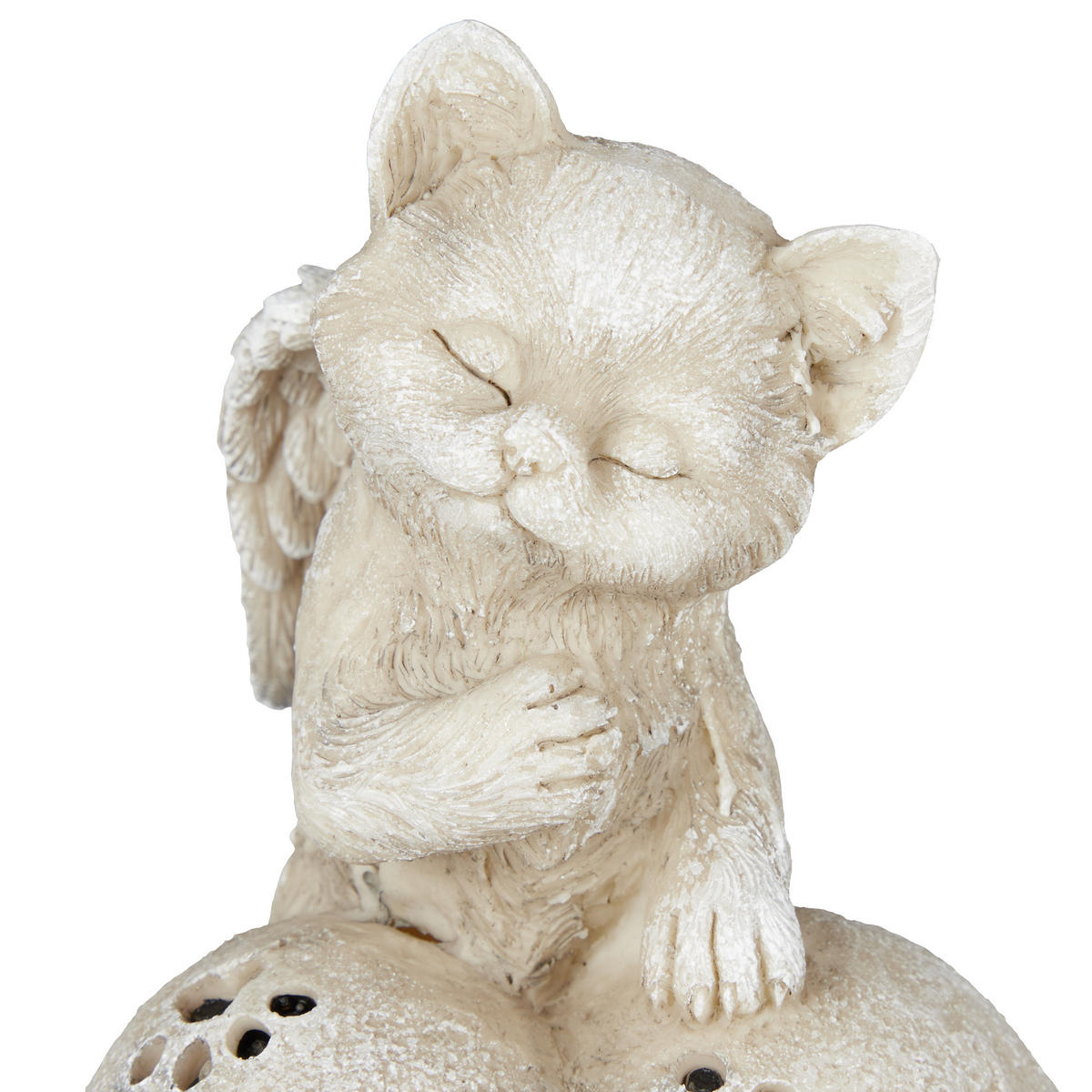 GRABSCHMUCK - Creme, Kunststoff (11/20.5/10cm) - Relaxdays