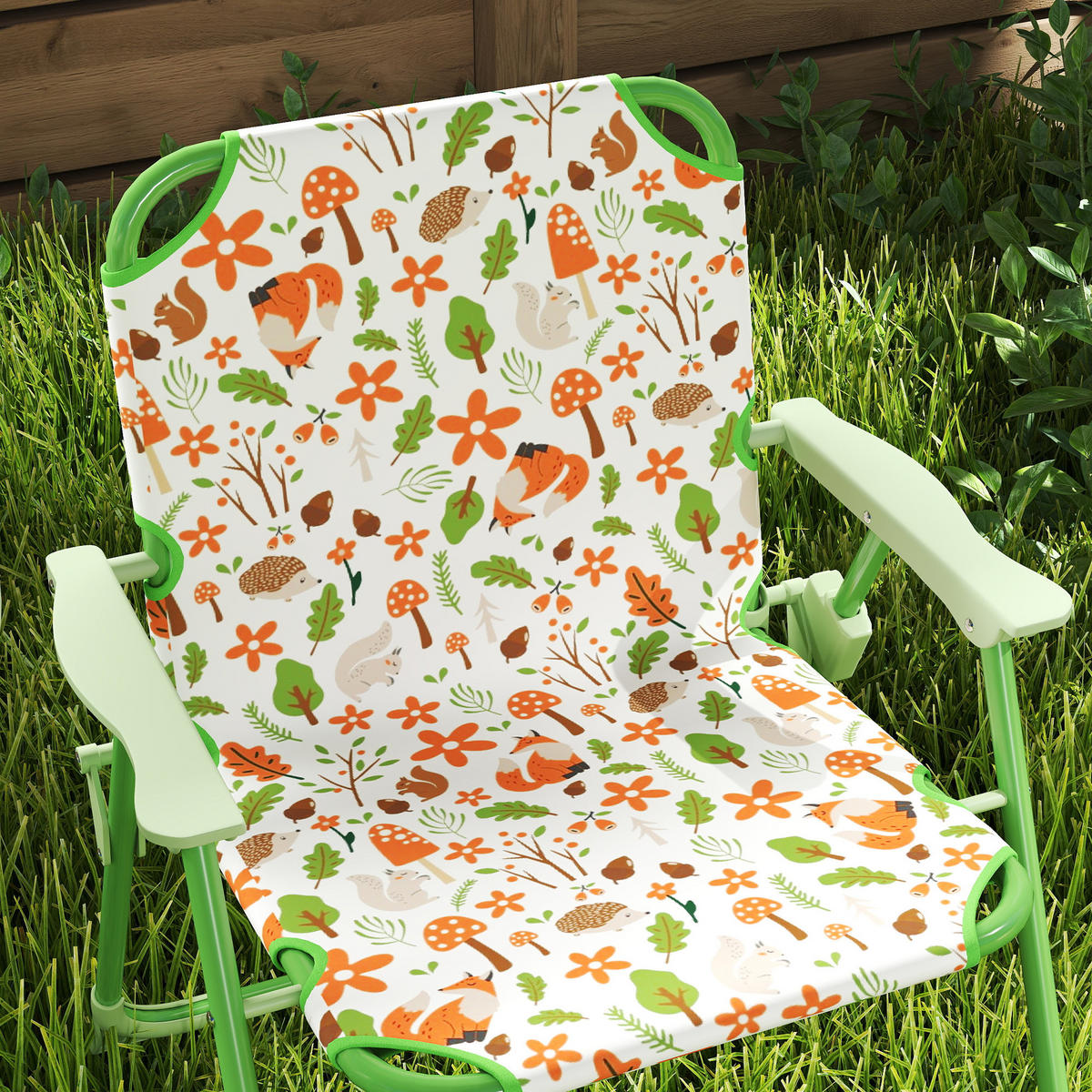 KINDERSITZGRUPPE DE-17527 - Grün, Metall (49.5/50/49.5cm) - ComfortXL