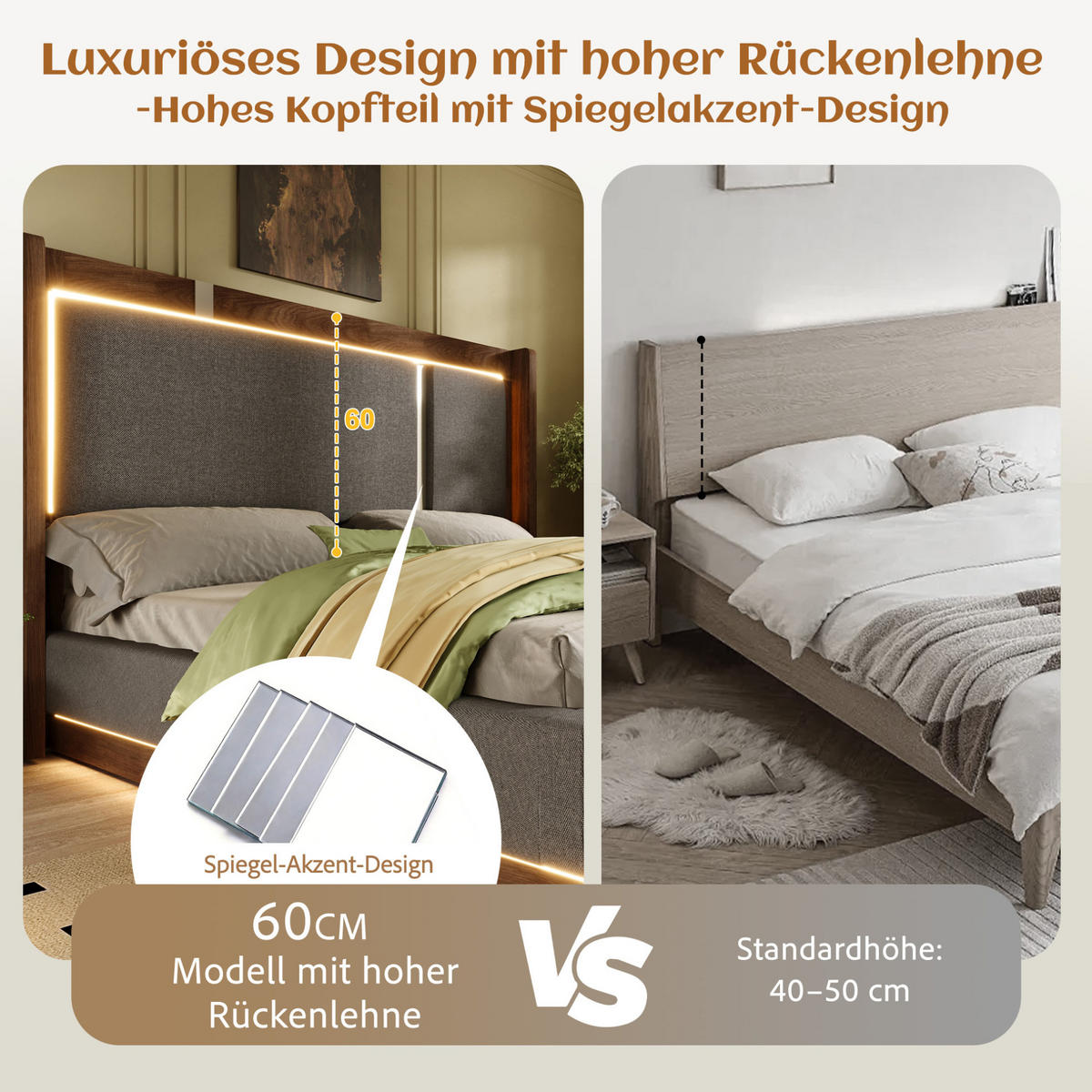 STAURAUMBETT 90/200 cm mit LED, Hydraulik und Bettkasten ohne Matratze - Grau, Textil (90/200cm) - MIVRAY