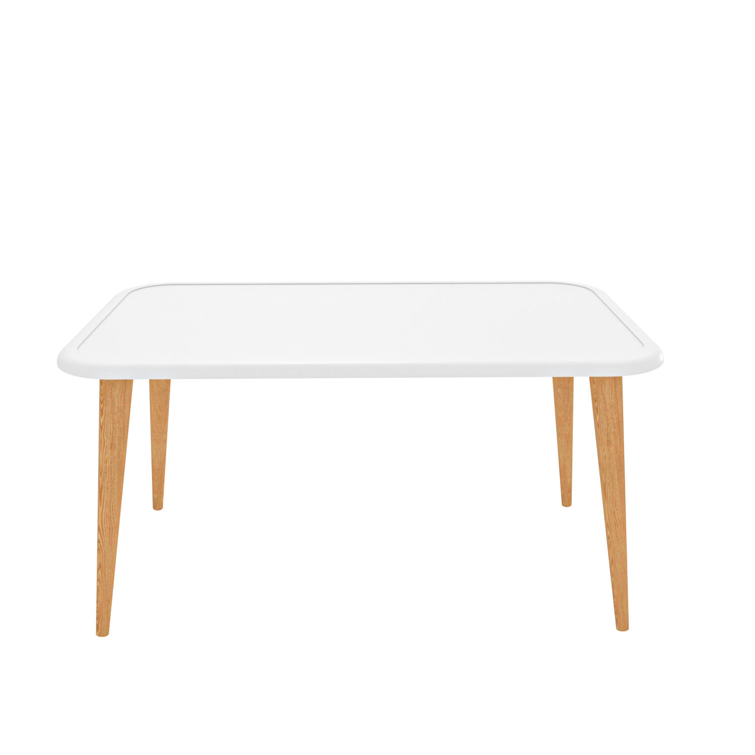COUCHTISCH Bohemia - Weiß, Holzwerkstoff (89.5/48.5/46.5cm) - Decorotika