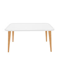 COUCHTISCH Bohemia - Weiß, Holzwerkstoff (89.5/48.5/46.5cm) - Decorotika