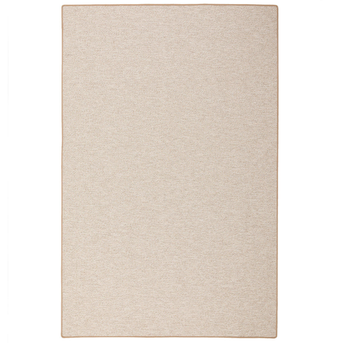 SISAL-OPTIK DESIGNER FLACHGEWEBE TEPPICH PURE MELIERT - Beige, Textil (140/200cm) - Snapstyle