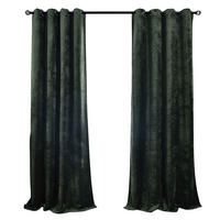 VORHANG 2ER SET »Nürnberg« HxB 245x135 cm Grün - Grün, Textil (135/245cm) - Gardinenbox