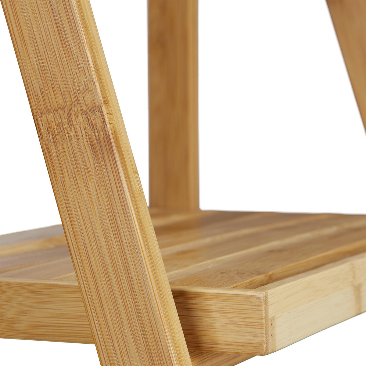 BLUMENTREPPE - Hellbraun, Holz (45/99/32cm) - Relaxdays