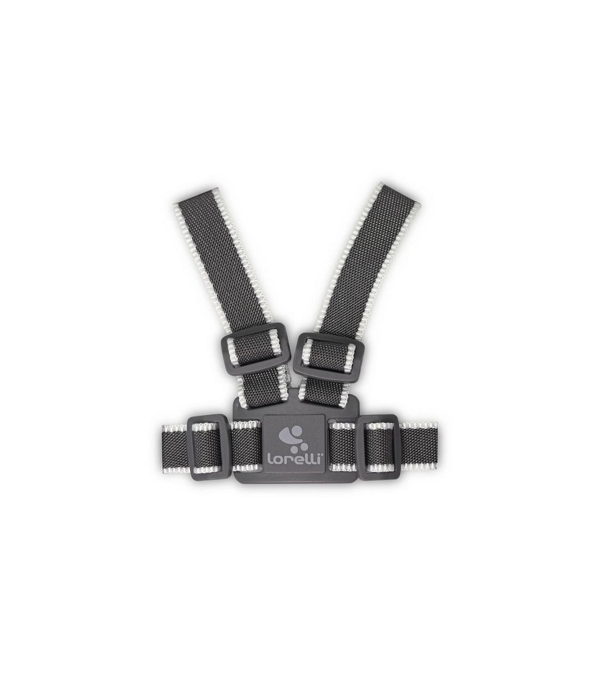 LAUFLERNHILFE Baby Walk grau Laufgurt, Laufleine, Gurte verstellbar - Grau, Kunststoff (18/1/44cm) - Lorelli