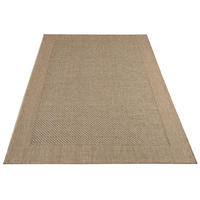 FLACHWEBTEPPICH, mit Bordüre, Beige, 160 x 230 cm - Beige, Textil (230/160cm) - KADIMA DESIGN