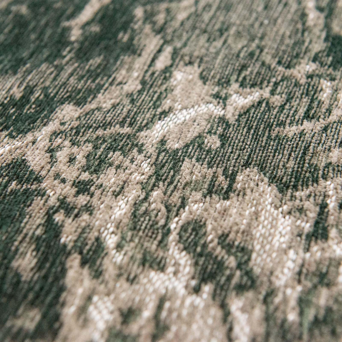 TEPPICH In-/Outdoor Flachgewebe FADE Grün 280 x 390 cm - Grün, Textil (280/390cm) - Novatrend