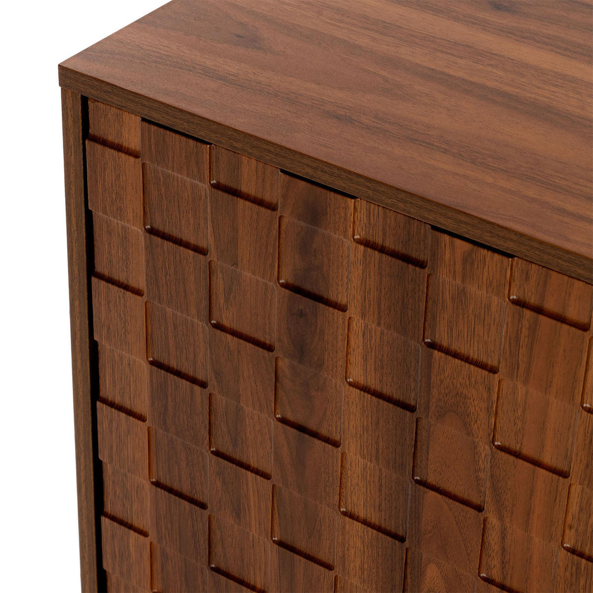 SIDEBOARD Canadá 3 türen Walnuss-Optik - Walnussfarben, Holzwerkstoff (120/80/40cm) - VS Venta-stock