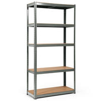 LAGERHYLLOR Grå - Grå, Trä (90/180/40cm) - COSTWAY
