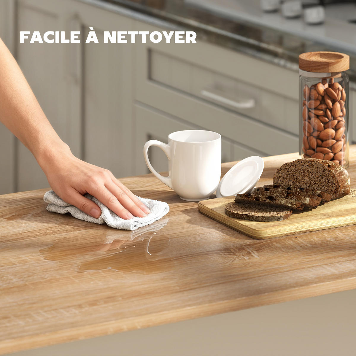 BARTISCH DE-14798 3-stufig mit 2 offenen Fächern Weiß/Holzoptik - Weiß, Holzwerkstoff (113/60/90cm) - ComfortXL