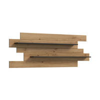 WANDBOARD Nova (B/H/T: ca. 184/67/19 cm) in Basalt grau/Artisan Nachbildung - Grau, Holzwerkstoff (184/67/19cm)