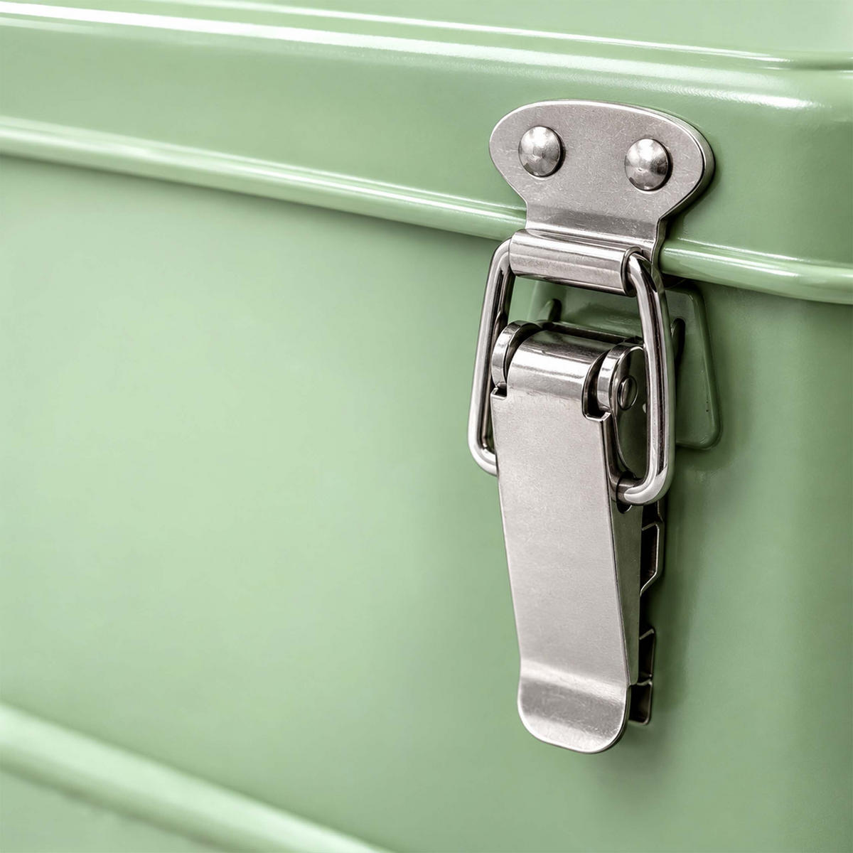 SAATGUTBOX Salbei Metall 3 Fächer 30er-Set Saatguttüten - Grün, Metall (33/13/18cm) - Relaxdays