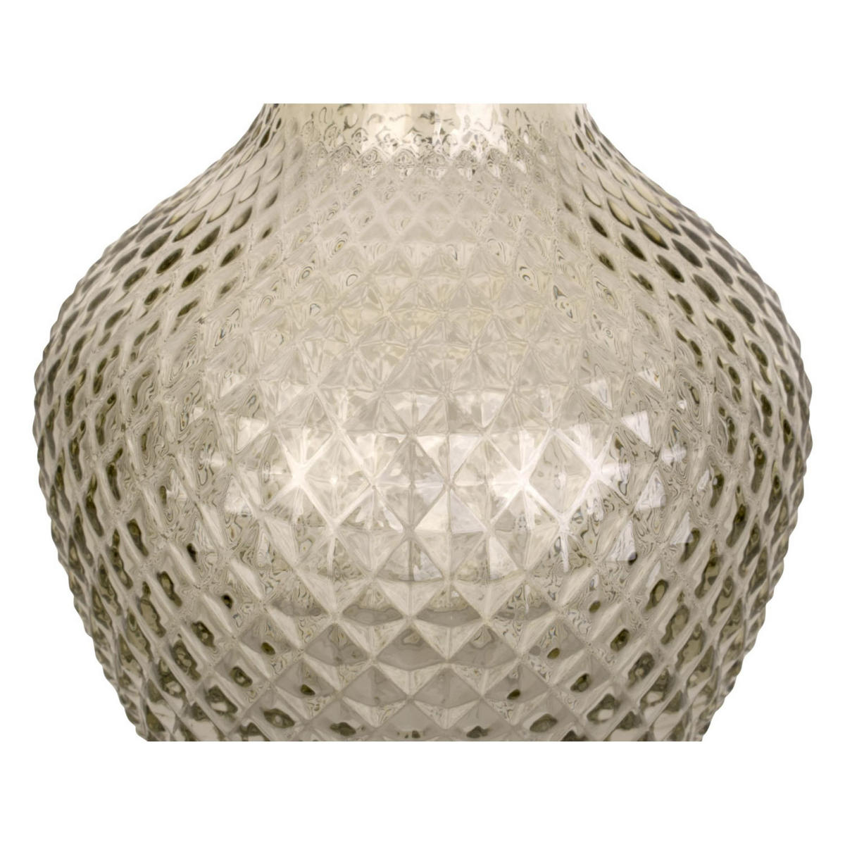 VASE Delight 18/18/20 cm - Grün, Glas (18/20cm) - Present Time