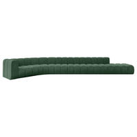 ECKSOFA modulares Sofa Tilmo-L3 - 581x194x70 cm Grün - Grün, Holzwerkstoff/Textil (581/194cm) - ALTDECOR