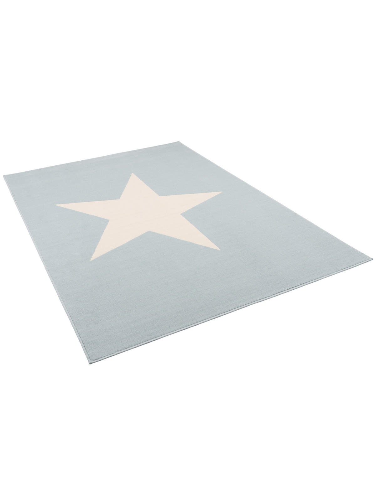 KINDER UND JUGEND TEPPICH TRENDLINE STERN PASTELL - Blau, Textil (80/160cm) - Pergamon