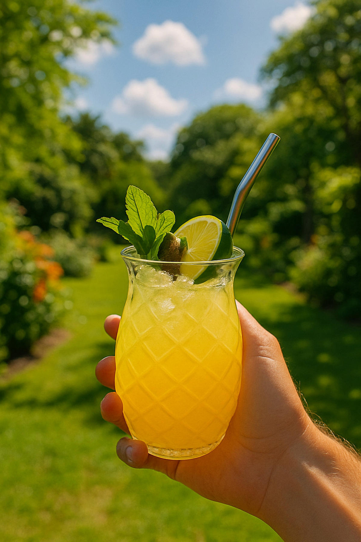 COCKTAILGLAS Cocktailgläser / Tiki Ananas Gläser - 400 ml - 6 Stück - Transparent, Glas (0.4L) - Cookinglife