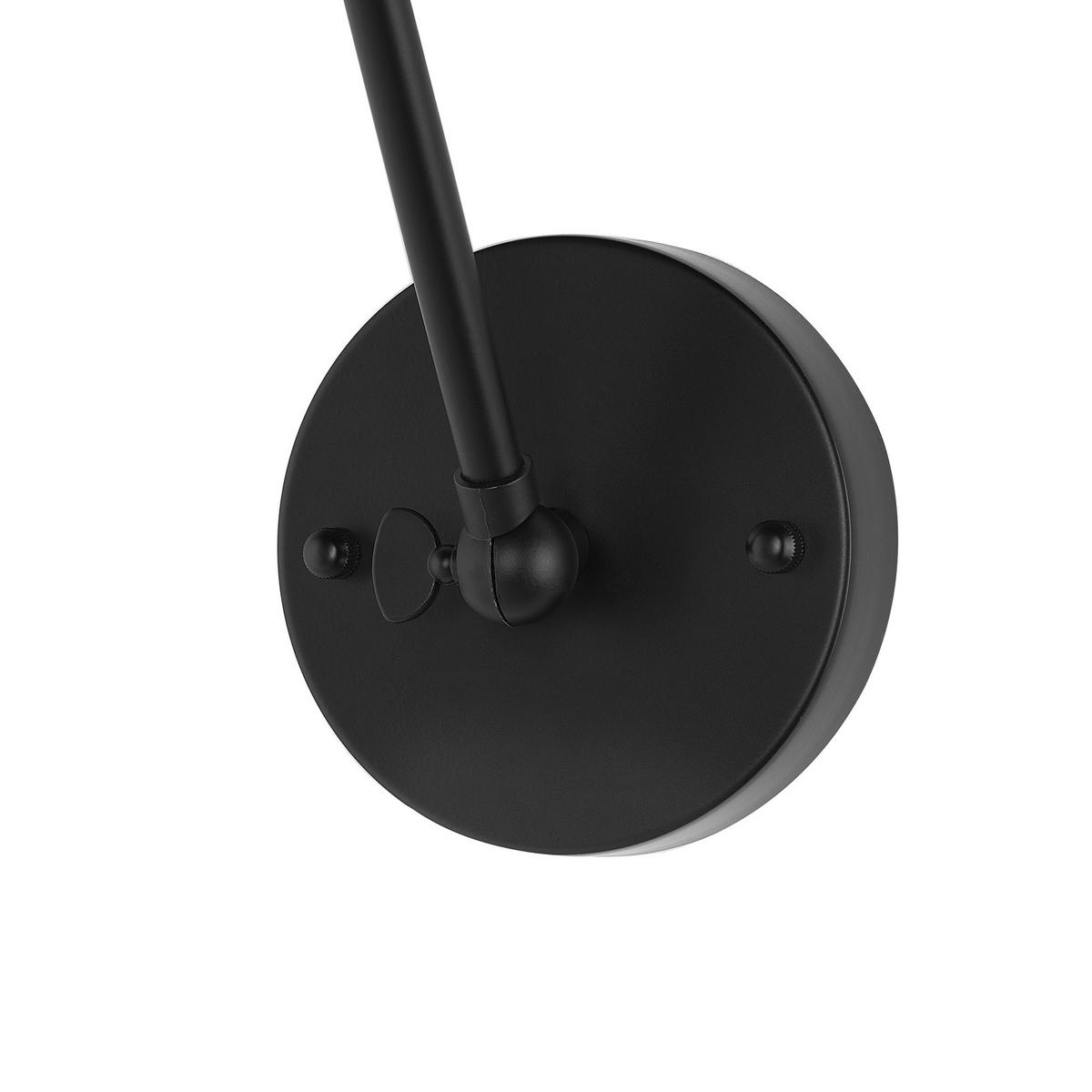 WANDLEUCHTE 2er-Set Narva 73/19/20 cm - Schwarz, Metall (73/20/73cm) - Beliani