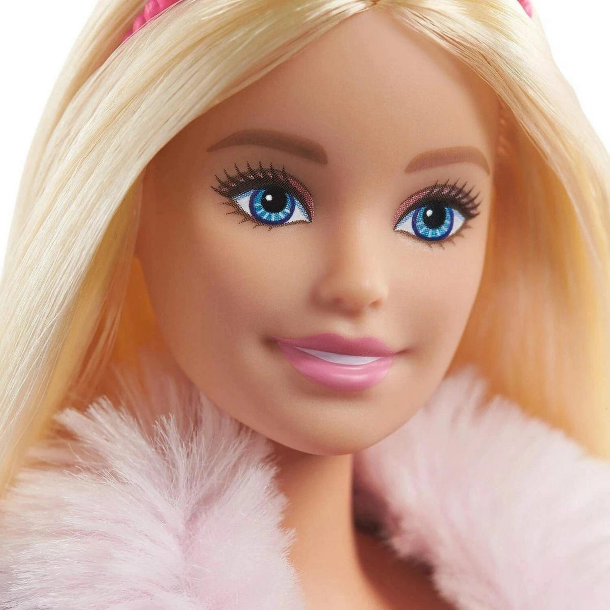 ANZIEHPUPPE Barbie Prinzessinnen Abenteuer mit Zubehör, Modepuppe, Spielpuppe, Barbie Puppe, Prinzessin Spielzeug, Kinder Spielzeug, Rollenspiel - Pink, Kunststoff (24/30/7cm) - Barbie