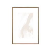 POSTER mit Rahmen N. Atelier - Tons Faibles - Eichefarben/Naturfarben, Holz/Papier (30/40cm) - Poster&Frame