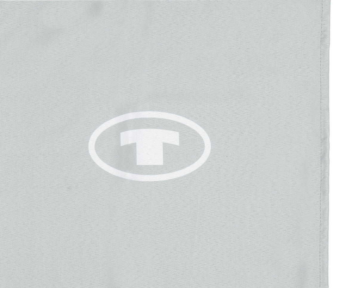 DUSCHVORHANG Polyester - Grau, Textil (180/200cm) - Tom Tailor