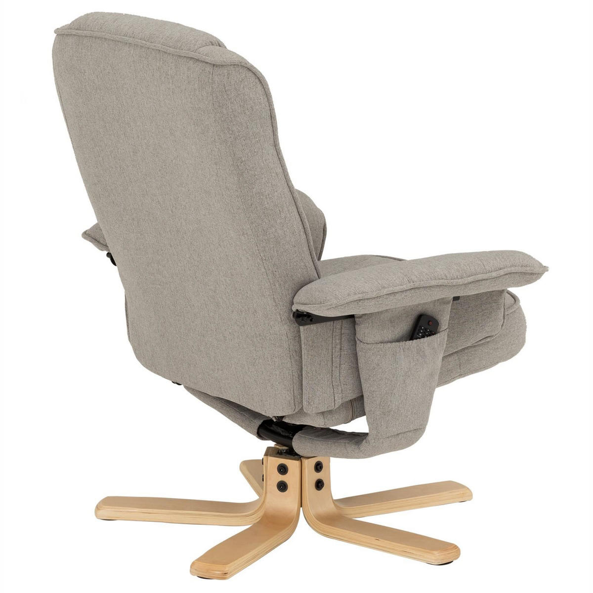 RELAXSESSELSET CHARLY - Grau, Textil (76/87/61cm) - IDIMEX
