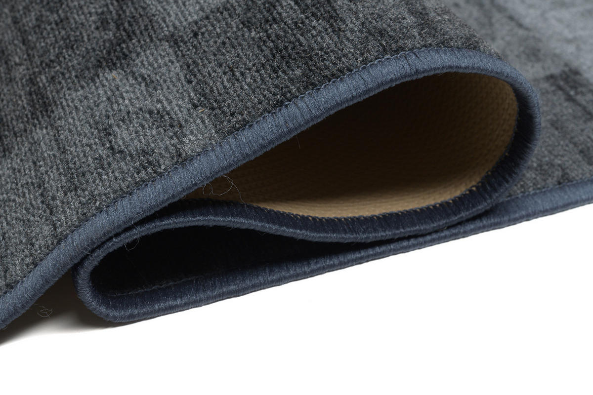 TEPPICHLÄUFER Anti-Rutsch Graphitfarben rutschfest Gummiunterlage 100/900 cm - Graphitfarben, Textil (100/900cm) - Tapiso