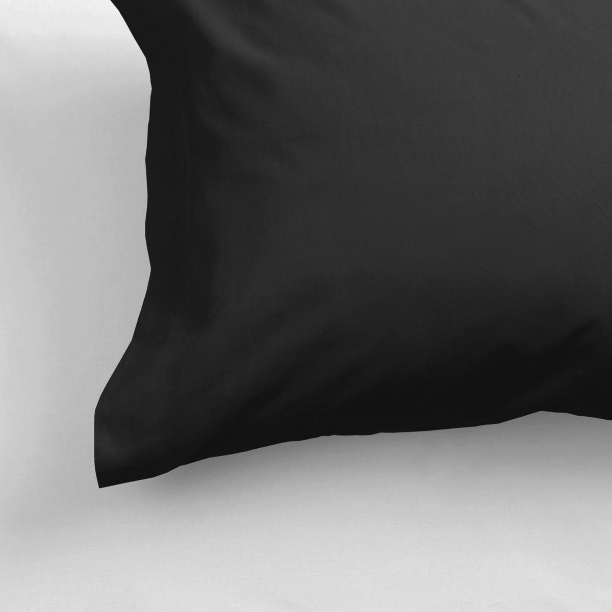 KISSENBEZUG Basic Schwarz 80x80 cm - Schwarz, Textil (80/80cm) - Happy Friday