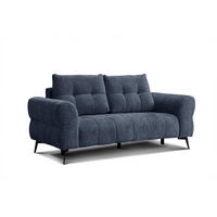SOFA SALVINI 2,5-Sitzer, dunkelblau - Dunkelblau, Holz/Textil (206/88/99cm) - Courtois Laville