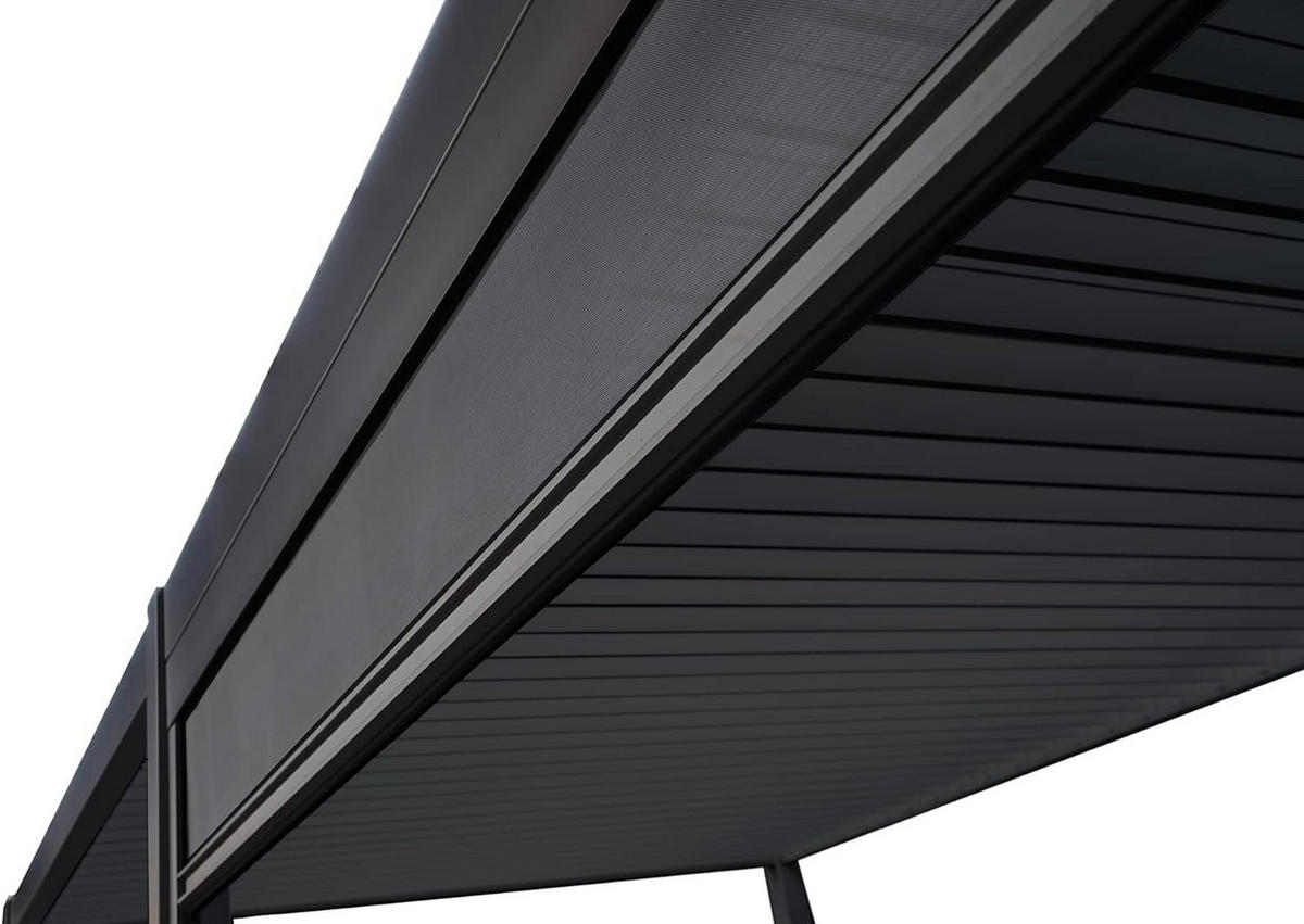 PERGOLA-SONNENROLLO Mirador für 3 m Pergola Classic und Deluxe Anthrazit - Grau, Kunststoff (289.5/22.5/17cm) - Green Spirit