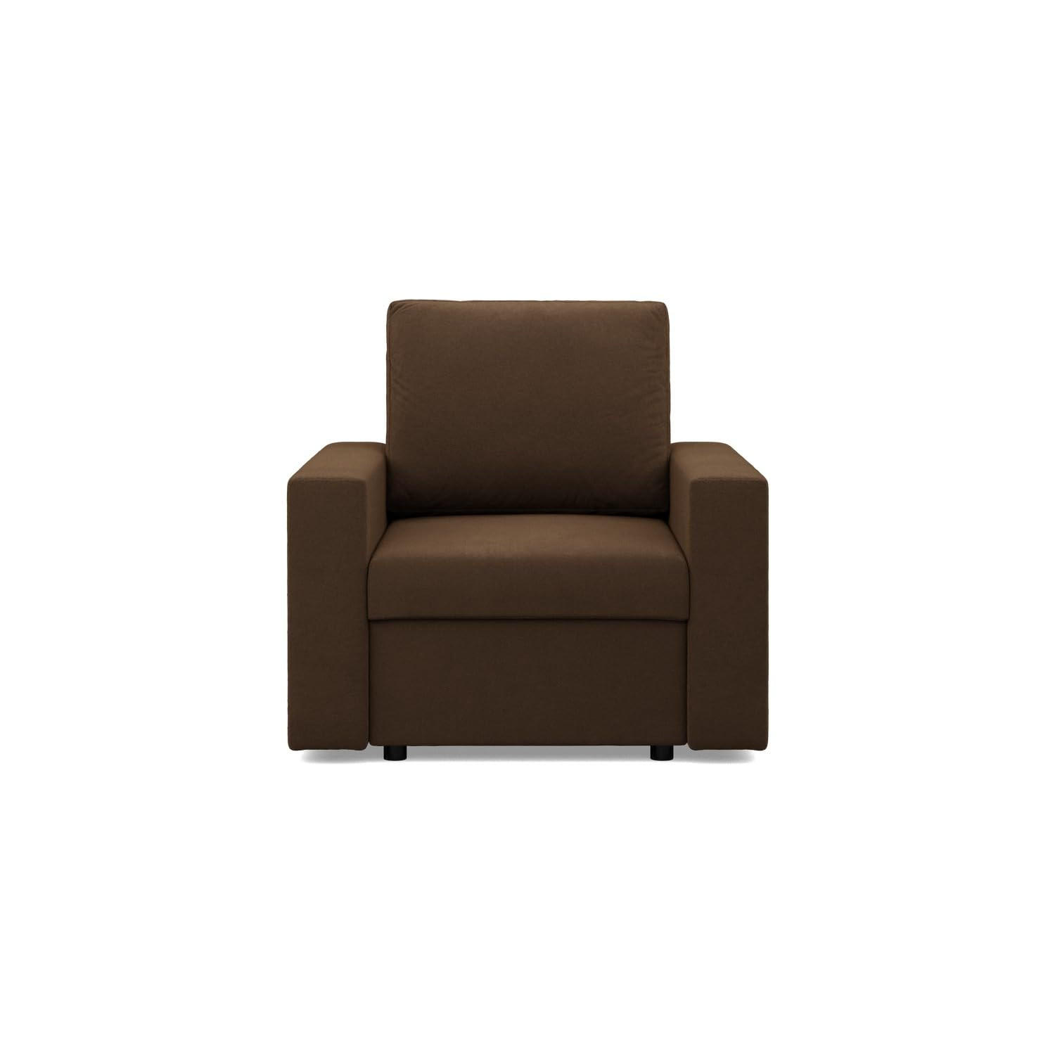 LOUNGESESSEL NEO, Dunkelbraun - Braun, Textil (83/85/92cm) - Mebligo