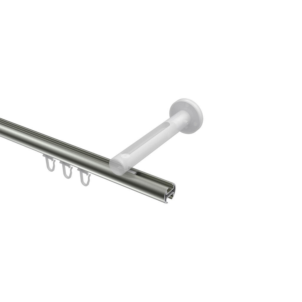 Thumbnail - Interdeco Innenlauf-Gardinenstangen-Set, Edelstahl, Silber, Metall, 600 cm, Wohntextilien, Gardinen & Vorhänge, Gardinen...