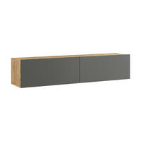TV-ELEMENT Lapinlahti - Anthrazit, Holzwerkstoff (140/29.5/31.5cm) - [en.casa]