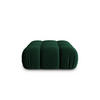 POUF Bellis aus Samt flaschengrün - Grün, Textil (94/39/94cm) - Micadoni