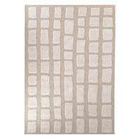 TEPPICH Design beige - Beige, Textil (120/170cm) - AFK Living
