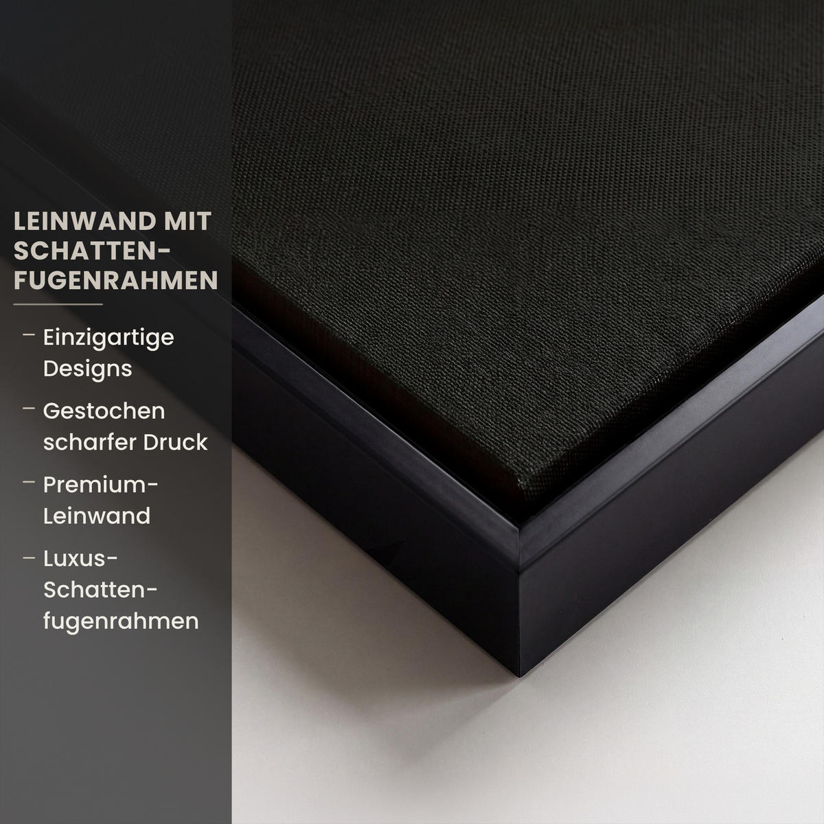 LEINWAND Bilder mit Rahmen - Baum - Blau - Blätter - Pinselstriche - 40x60 - Blau, Textil (40/60cm) - MuchoWow