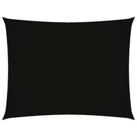 SONNENSEGEL Oxford-Gewebe Rechteckig 2,5x4 m Schwarz - Schwarz, Textil (400/250cm) - furnicato