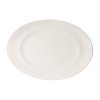 PLATTE OVAL For Me weiß 41 cm - Weiß, Keramik (28.8/2.1/41cm) - Villeroy & Boch