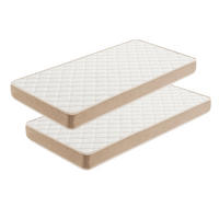 JUGEND-MATRATZE 2er-Pack- 70X160 - Beige, Textil (14/160cm) - Moonia