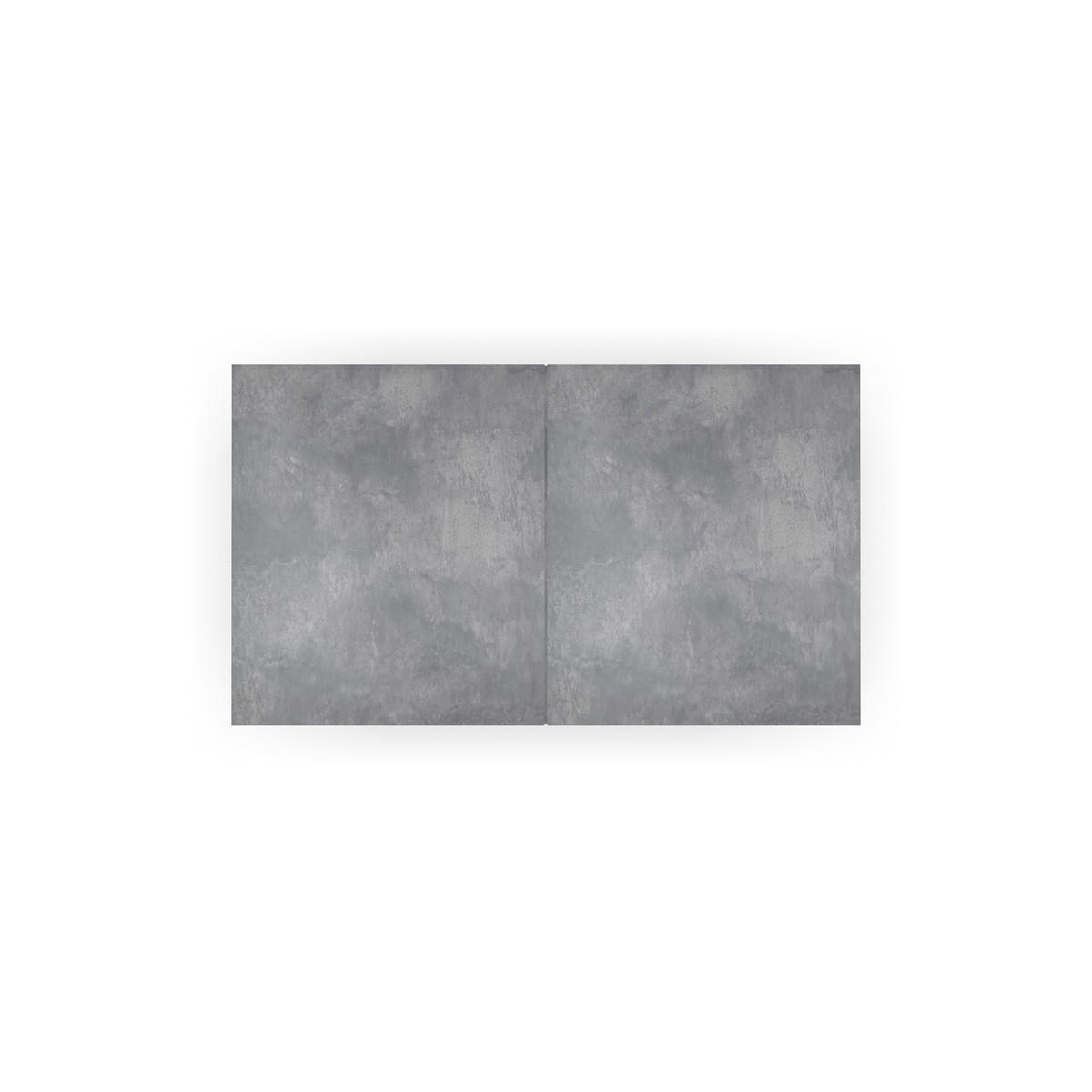 GARTENTISCH Lagos - Grau - 130/160/75/74 cm - Grau, Metall (130/75/74cm) - Lesli Living