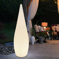 LED AUSSENLEUCHTE VASCON Weiß - Weiß, Kunststoff (24/24/80cm) - Globo Lighting