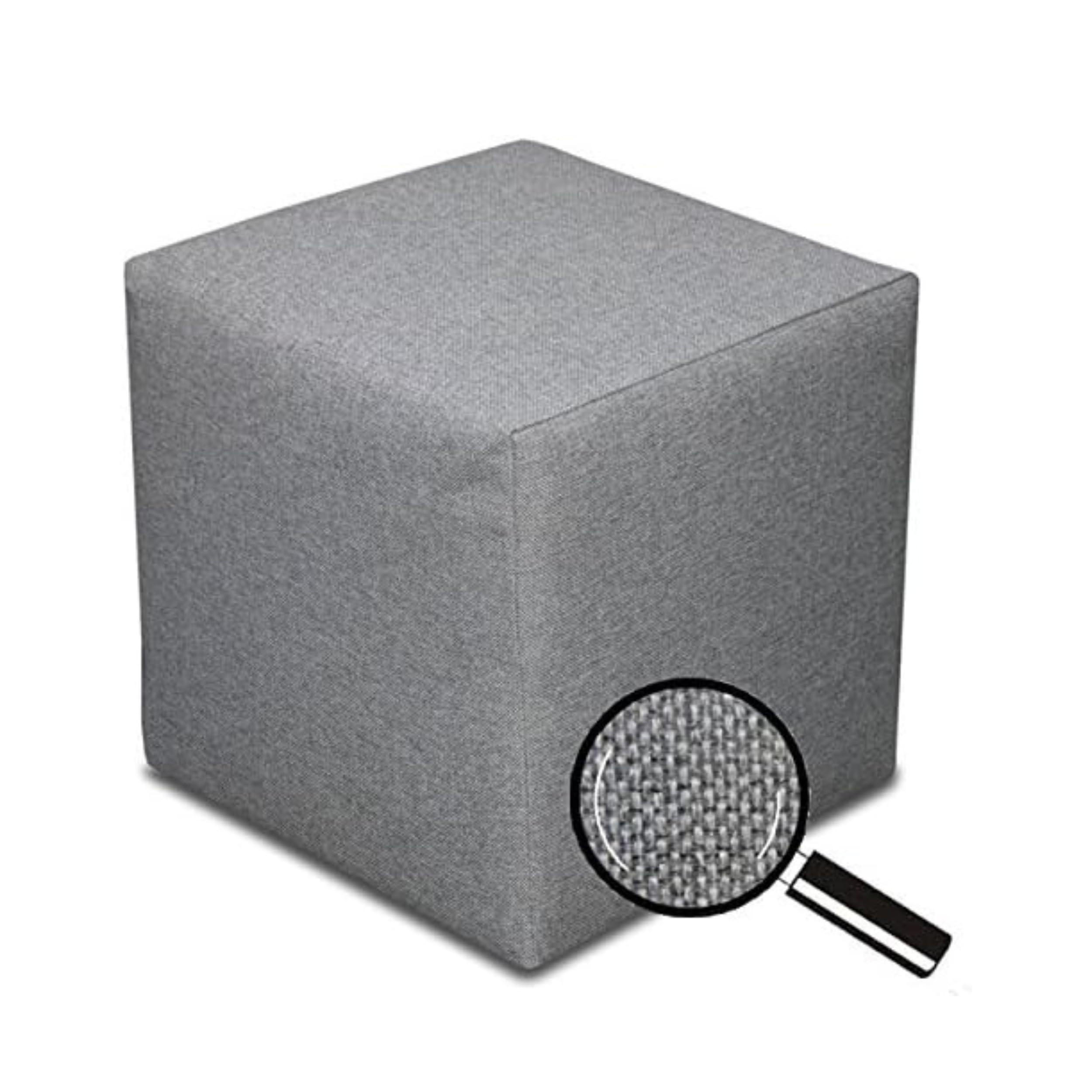 SITZWÜRFEL / Siège Pouf - Gris Foncé, 40X40X40 Cm, Assise Rembourrée, Confortable Pour Salon, Chambre Ou Bureau - Grau, Textil (41/41/40cm) - Best For Home