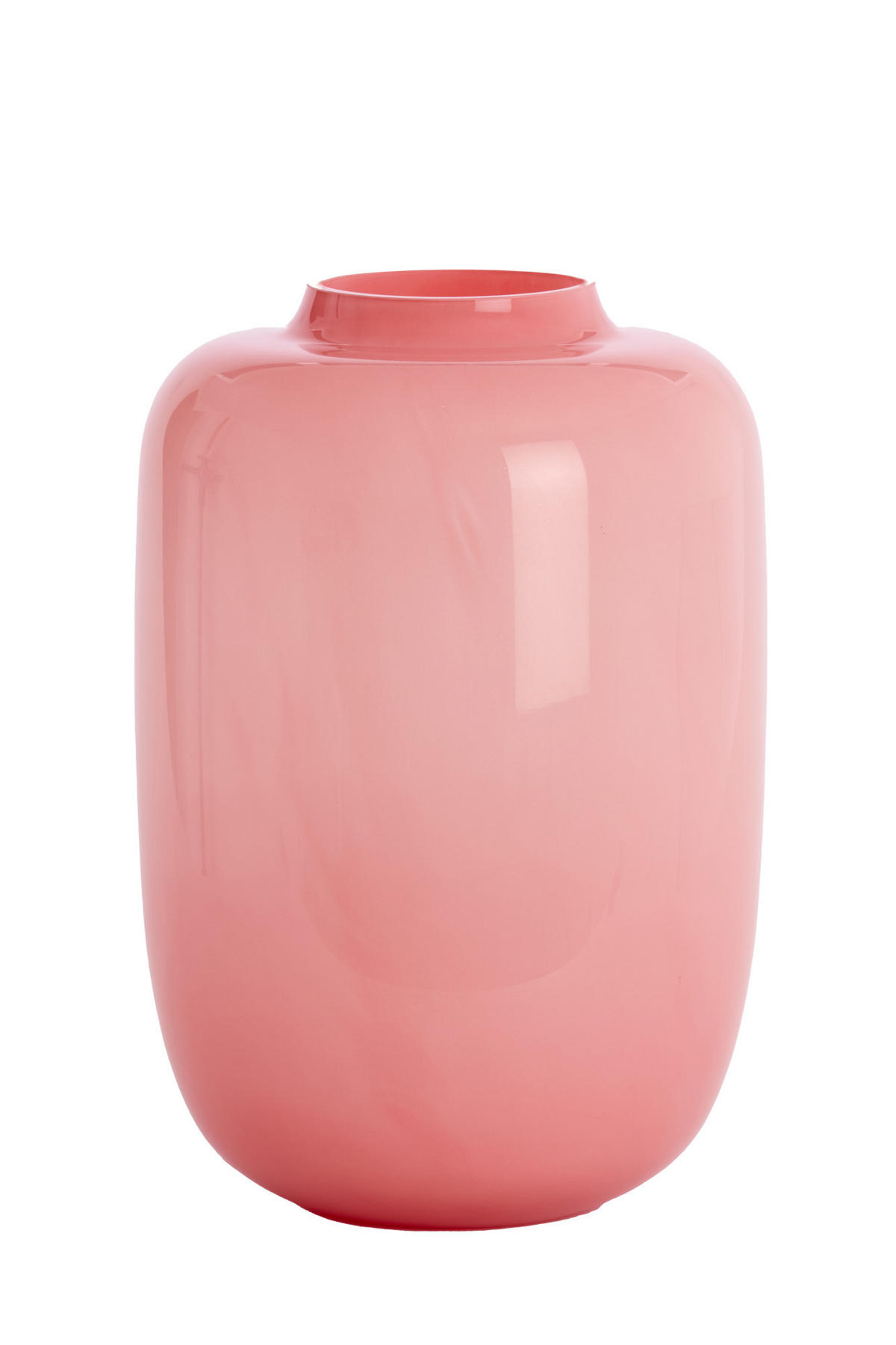 VASE Kobala Rosa Ø34/50 cm - Pink, Glas (34/50cm) - Light & Living