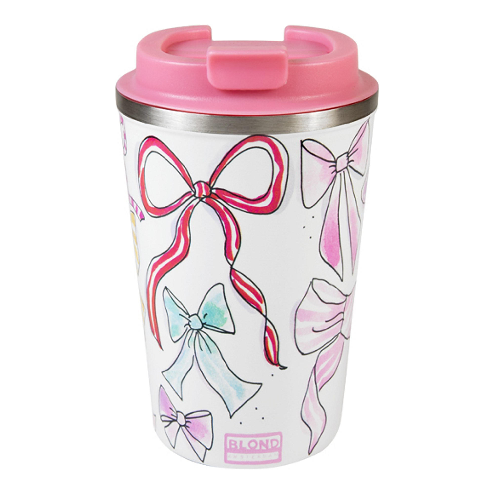 TO-GO-BECHER Spezial-Schleifen in Bunt - 380 ml - Multicolor, Keramik (0.38L) - Blond Amsterdam