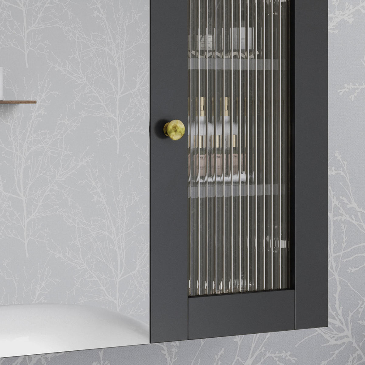 MALTE Šedá - šedá, kompozitní dřevo (60/50/20cm) - Vicco