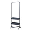 GARDEROBENSTÄNDER Kumad - Schwarz, Metall (58/174.5/36cm) - [en.casa]