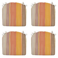 SITZKISSEN Nox - Mehrfarbig - 46/48/4,5 cm - 4er-Set - Multicolor, Textil (48/4/46cm) - Madison