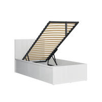 BOXBETT 90/200 Edwin Weiß - Weiß, Holzwerkstoff (90/200cm) - Petits-meubles